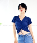 Hình ảnh: Áo thun croptop rút dây