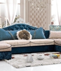 Hình ảnh: Sofa góc L tân cổ điển - ghế sofa góc L châu âu giá rẻ 