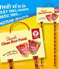 Hình ảnh: Hanger dây nhựa quảng cáo treo sản phẩm snack