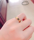 Hình ảnh: Nhẫn lông voi vàng 10 kara