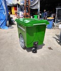 Hình ảnh: Xe đẩy rác 660 lít nhựa composite siêu tốt