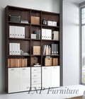 Hình ảnh: Tủ hồ sơ kết hơp với kệ sách trang trí độc đáo