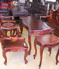 Hình ảnh: Louis 3 Buồng – Bàn Ghế Kiểu Pháp