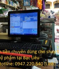Hình ảnh: Máy tính tiền cho cửa hàng tự chọn,mỹ phẩm, quần áo tại Bạc Liêu