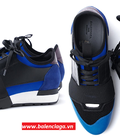 Hình ảnh: Giày thể thao Balenciaga Race runners xanh đen nam nữ