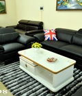 Hình ảnh: Sofa da thật nhập khẩu nguyên bộ