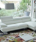 Hình ảnh: Mua ghế sofa da 3 chỗ thiết kế hiện đại AmiA SFD094