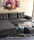 Hình ảnh: Ghế sofa nỉ văng chữ L hiện đại AmiA SF162