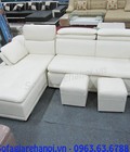 Hình ảnh: Sofa da góc chữ L AmiA SFD121 đẹp hiện đại và sang trọng
