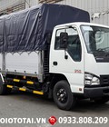 Hình ảnh: Xe tải Isuzu 2T thùng bạt QKR77HE4 giá cạnh tranh