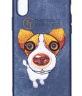 Hình ảnh: Ốp Lưng Iphone X thêu hình thú cưng