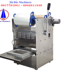 Hình ảnh: Máy hàn miệng cốc hình hộp vuông