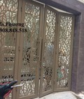 Hình ảnh: Cổng sắt uốn, cổng CNC hoa văn cổ điển