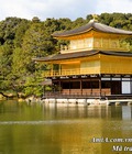 Hình ảnh: Tranh phong cảnh chùa Vàng Nhật Bản Kinkakuji AmiA 1550