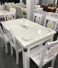 Hình ảnh: Bàn ăn mặt đá nhập khẩu giá thanh lý tại HCM GRAYSI184