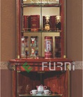 Hình ảnh: Tủ rượu nhập khẩu cao cấp tại hcm GreenFurni NÂU