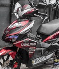 Hình ảnh: Tem xe Airblade 2016 Brush đỏ đen nhôm cực đẹp tại Decal 46