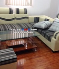 Hình ảnh: Mẫu ghế sofa da pha nỉ giá rẻ AmiA SFD136 đẹp hiện đại
