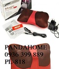 Hình ảnh: Gối mát-xa hồng ngoại Magic Energy Pillow Puli PL-818 (Đỏ)