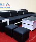 Hình ảnh: Bộ ghế sofa da cao cấp hợp phòng khách rộng