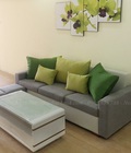Hình ảnh: Ghế sofa văng đẹp 3 chỗ màu ghi AmiA SFN113 hiện đại
