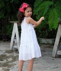 Hình ảnh: Đầm suông ren lỗ màu trắng cho bé gái HIKARI 1 xinh xắn, đáng yêu Đầm suông ren lỗ màu trắng cho bé gái Hikari 1
