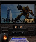Hình ảnh: Bộ âm thanh 5.1 xem phim, nghe nhạc gồm Amply Denon X1500H và Bộ loa Klipsch RP 250F cho phòng rộng 20 25m2
