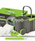 Hình ảnh: Bộ cây lau nhà 360 độ lồng vắt inox Toyoo YY-Mop-S59