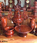 Hình ảnh: Bộ Đồ Thờ Cúng Gỗ Hương Gia Lai