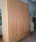 Hình ảnh: Tủ quần áo 3 cánh gỗ sồi 