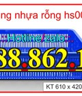 Hình ảnh: Sọt nhựa hs008, Thùng nhựa rỗng hs008,sóng nhựa hở HS008, sóng nhựa HS 008, sóng nhựa rỗng HS008, sóng nhựa hở, sóng nhự