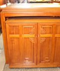 Hình ảnh: Bộ bàn thờ mẹ con bằng gỗ Gõ Đỏ đẹp
