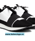 Hình ảnh: Giày Balenciaga Race runner black white cho cả nam và nữ