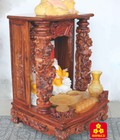 Hình ảnh: Bàn thờ Thần tài, Thổ Địa bằng gỗ Cẩm Lai đẹp (MSP: T-1CL.TO