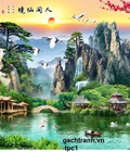 Hình ảnh: tranh 3d phong cảnh làng quê