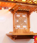 Hình ảnh: Trang thờ Gia tiên có mái