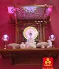 Hình ảnh: Bàn thờ Phật có vách mẫu 2018