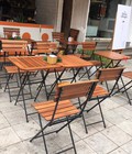 Hình ảnh: ghế gỗ cafe