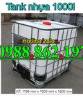 Hình ảnh: Bồn nhựa 1000l, thùng nhựa 1000l, tank nhựa chứa hóa chất, thùng chứa hóa chất, tank nhựa giá rẻ, thùng nhựa giá rẻ