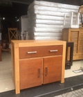 Hình ảnh: Tủ đựng đồ gỗ sồi 2 cánh 1 ngăn KT: 85x43x76
