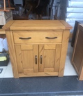 Hình ảnh: Tủ đựng đồ gỗ thông 2 cánh 1 ngăn kéo
