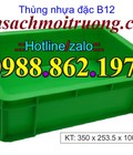 Hình ảnh: Thùng nhựa đặc b12 ,sóng nhựa bít B12, sóng nhựa công nghiệp, thùng nhựa cơ khi, thùng nhựa đặc giá rẻ, thùng nhựa