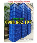 Hình ảnh: Thùng nhựa rỗng hs009, sóng nhựa công nghiệp, Sọt nhựa hs009, thùng nhựa rỗng hs009, sọt nhựa giá rẻ hs009,