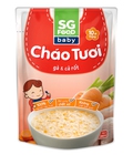 Hình ảnh: Cháo tươi Baby gà cà rốt, SG Food, 10 tháng, 240g