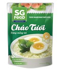 Hình ảnh: Cháo tươi SG Food Trứng mồng tơi 270gr Mua 1 thùng 30 gói bất kì tặng thêm 2 gói