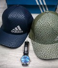 Hình ảnh: Mũ Adidas 2 màu Than Rêu họa tiết phá cách