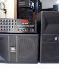 Hình ảnh: Bộ karaoke gia đình:Loa JBL KI 81 Amply PA 203N