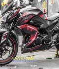 Hình ảnh: Tem trùm Z300 Batman nhôm xước đen đỏ tại Decal 46