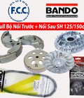 Full bộ nồi trước và nồi sau Honda SH 125/150 Việt Nam Bando / FCC