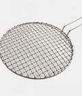Hình ảnh: Vỉ nướng dạng lưới inox bếp âm bàn kiểu hàn quốc 1.8mm đường kính 29.5cm